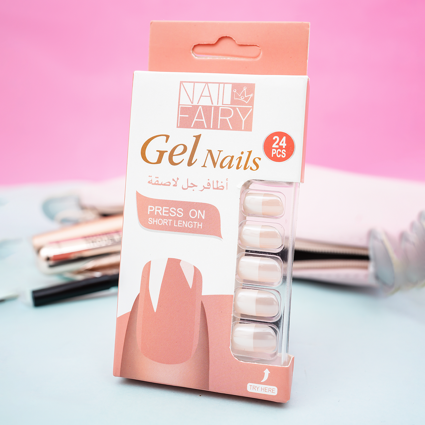 Milky Sheer Nails