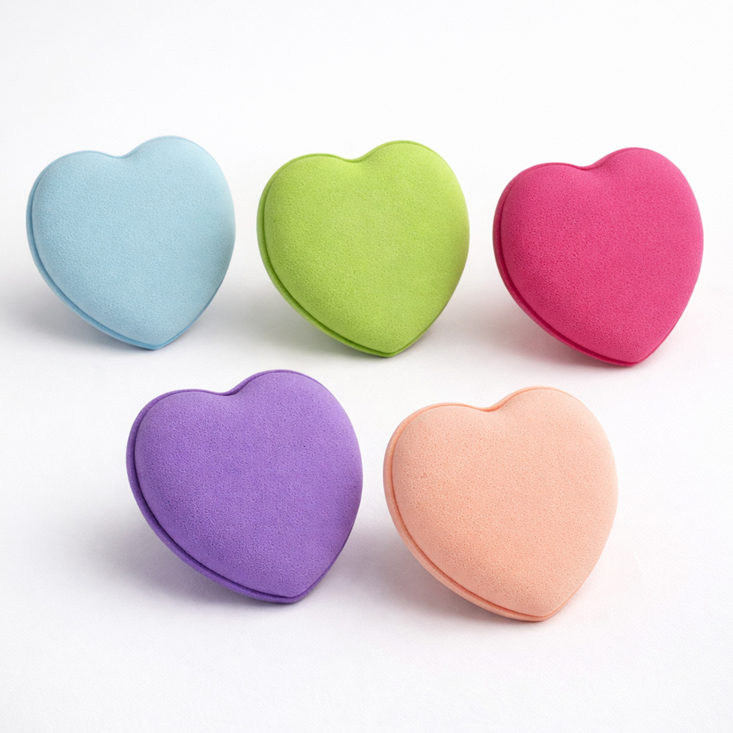 Mini Heart Puffs