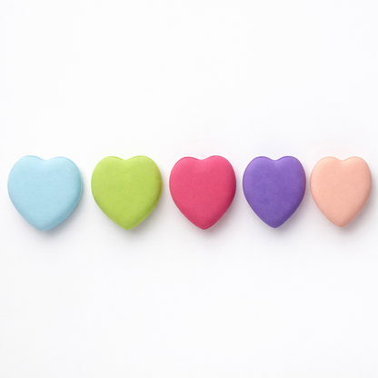 Mini Heart Puffs