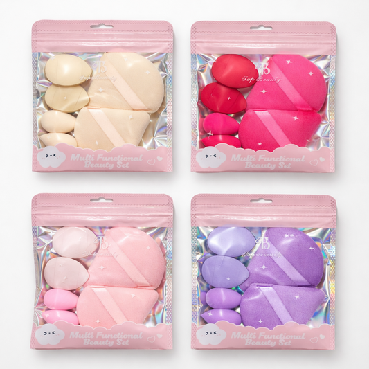Multi-Functional Beauty Puff Set