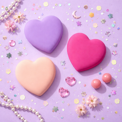 Mini Heart Puffs