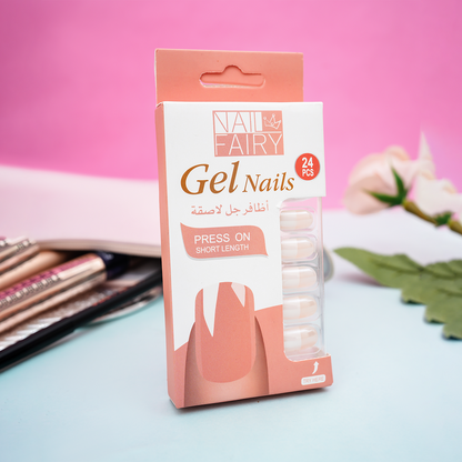 Milky Sheer Nails
