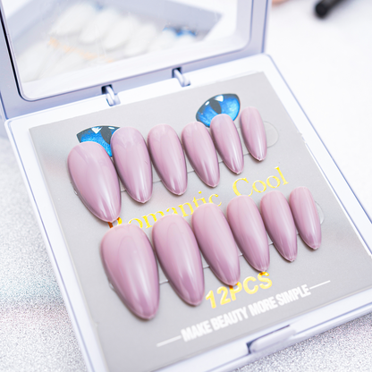 Sugared Mauve Nails