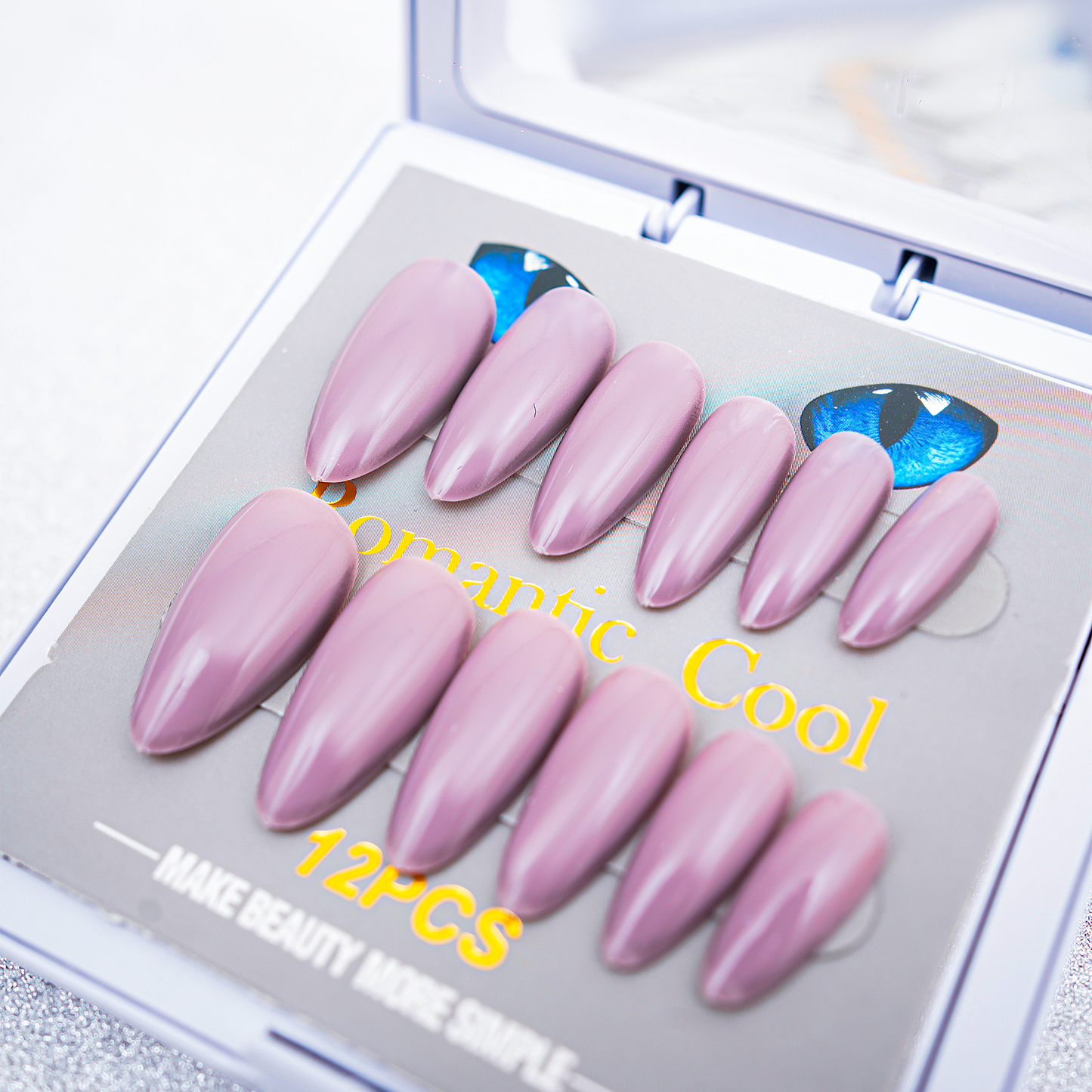 Sugared Mauve Nails