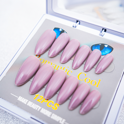 Sugared Mauve Nails