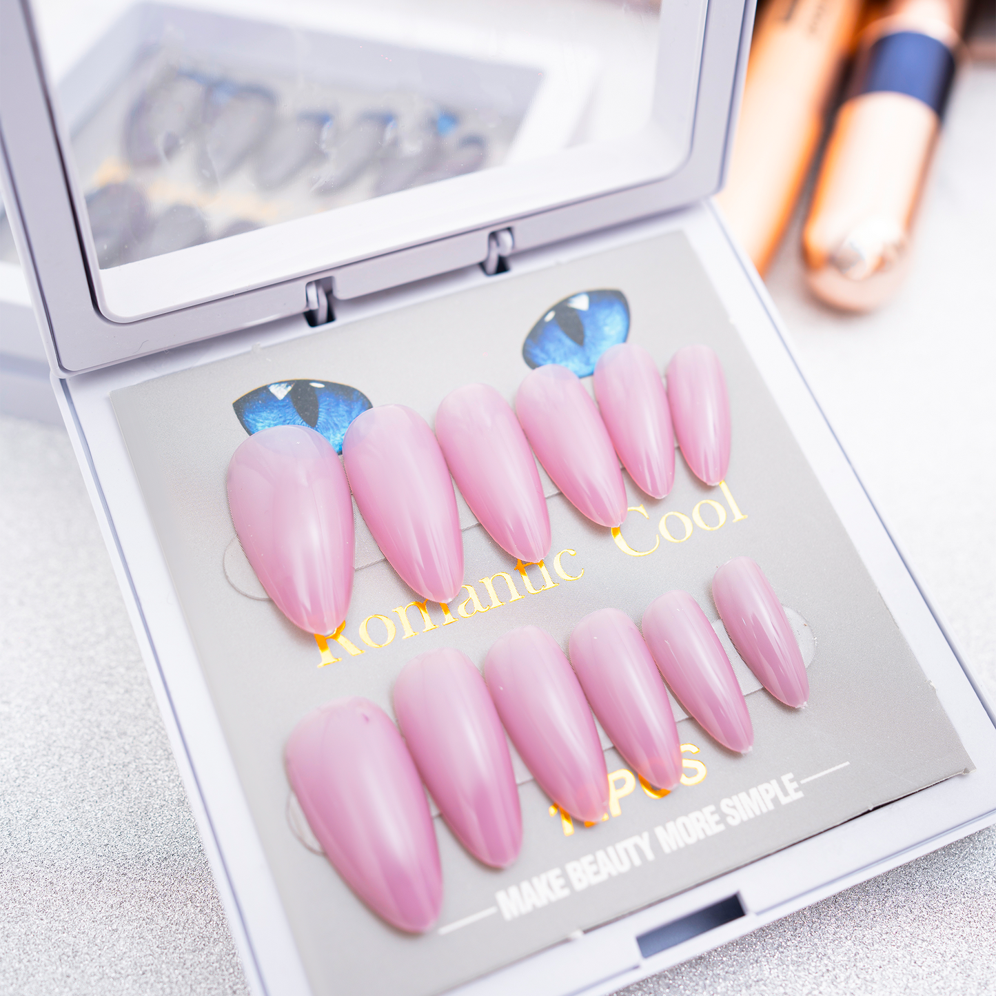 Lavender Whisper Nails
