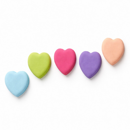 Mini Heart Puffs
