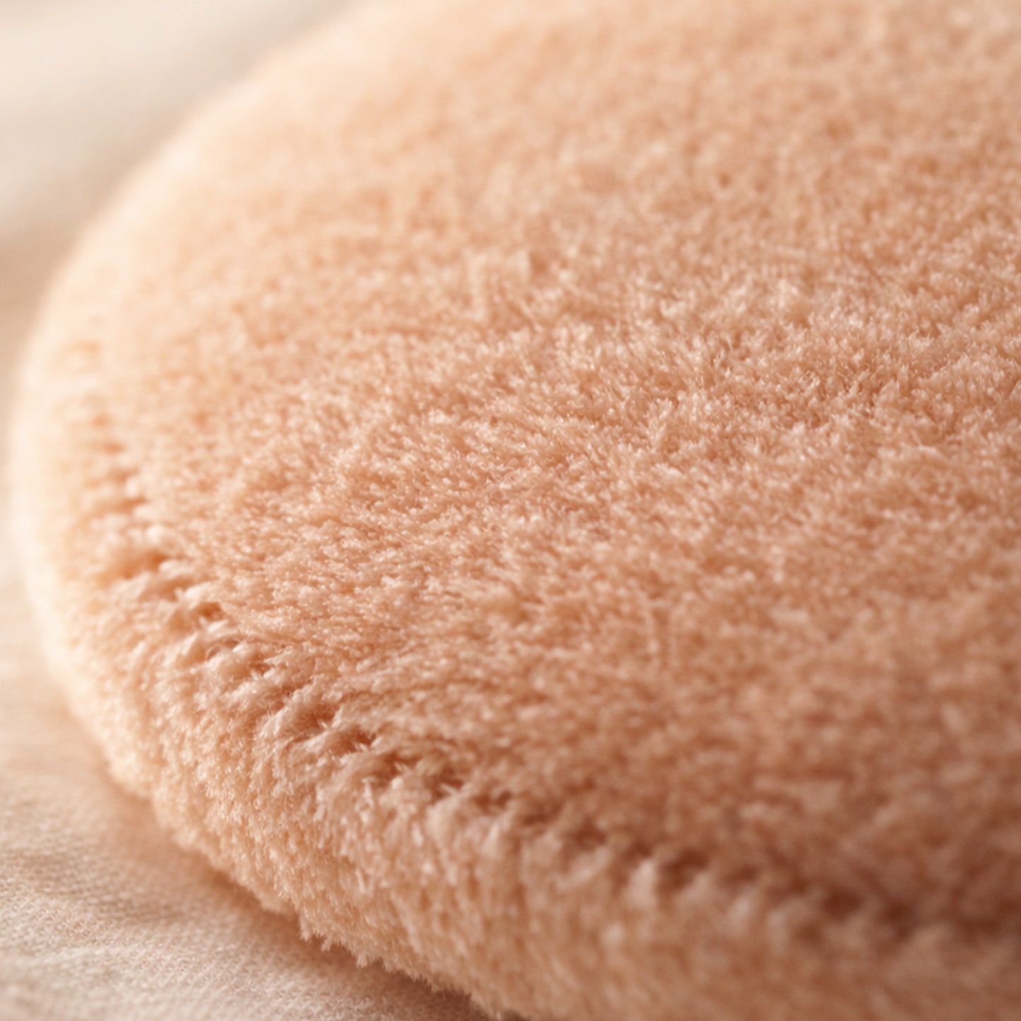 Classic Round Velvet Powder Puff