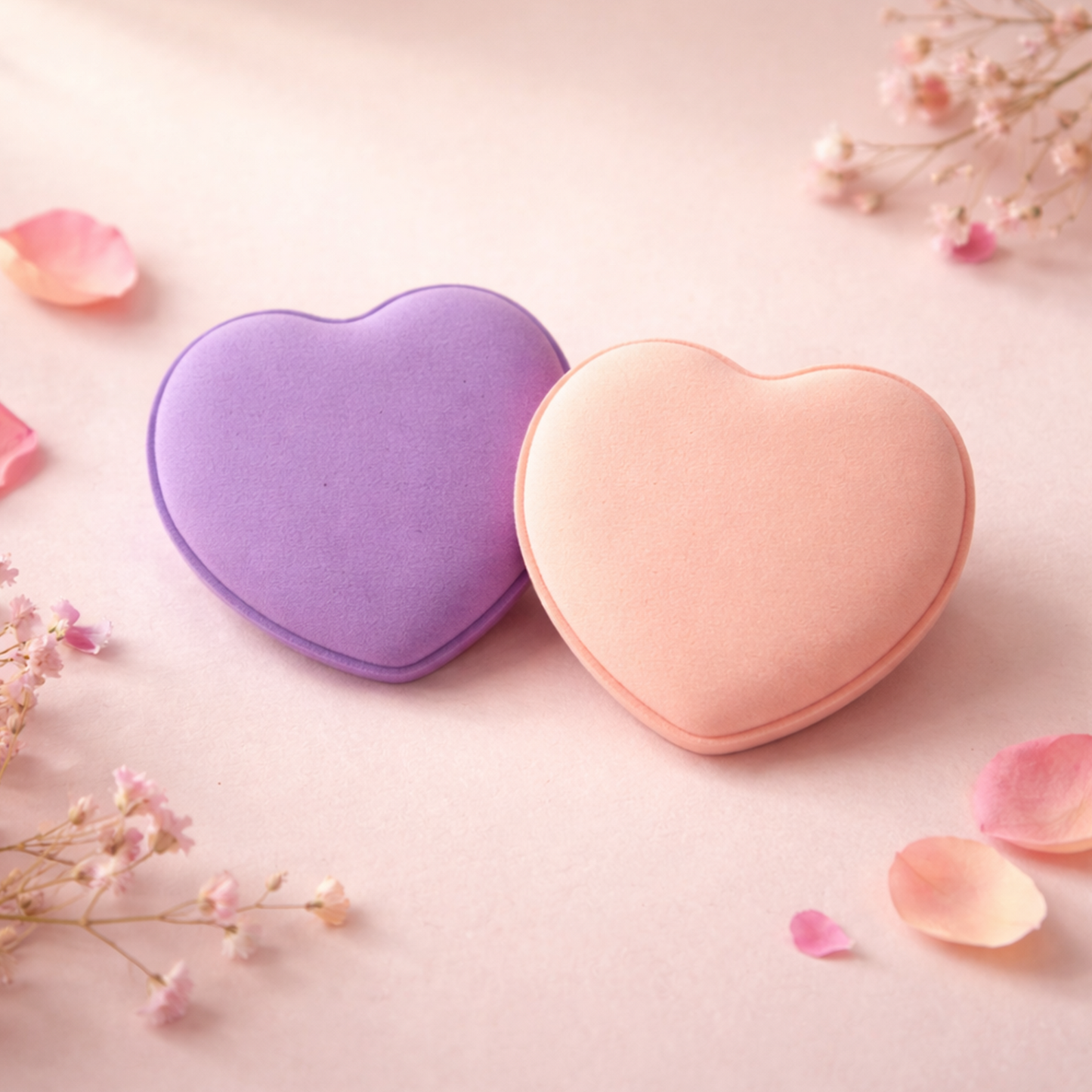 Mini Heart Puffs