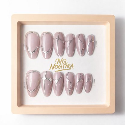 Blush Silk Chrome