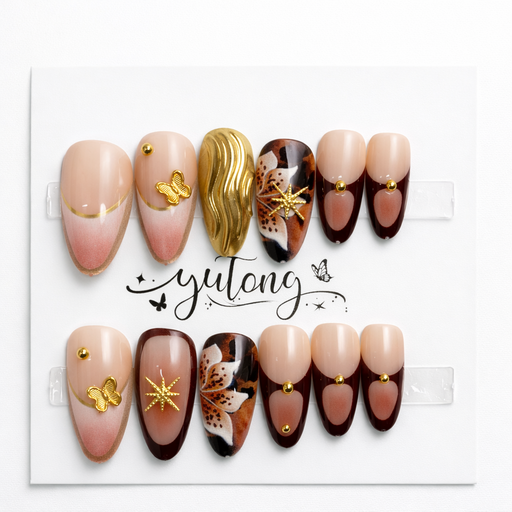 Golden Petal Muse