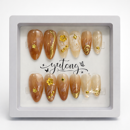 Caramel Glaze Elegance