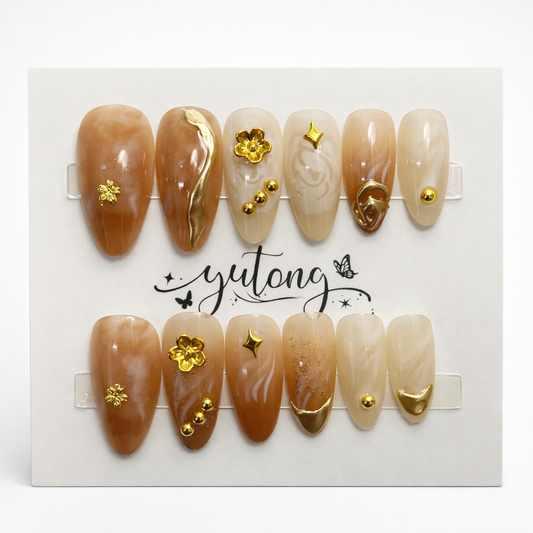 Caramel Glaze Elegance