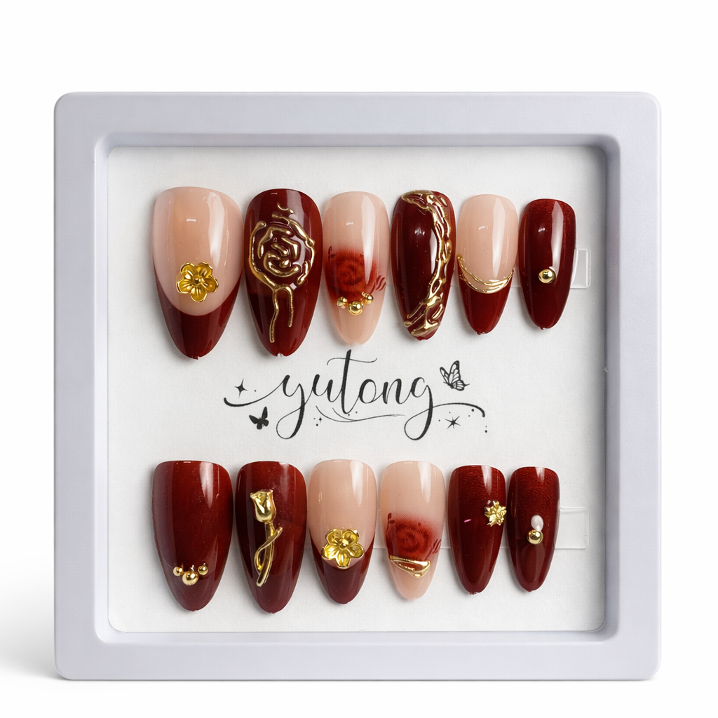 Burgundy Gold Muse