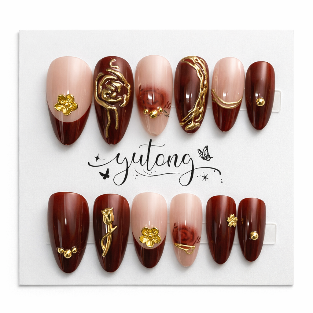 Burgundy Gold Muse