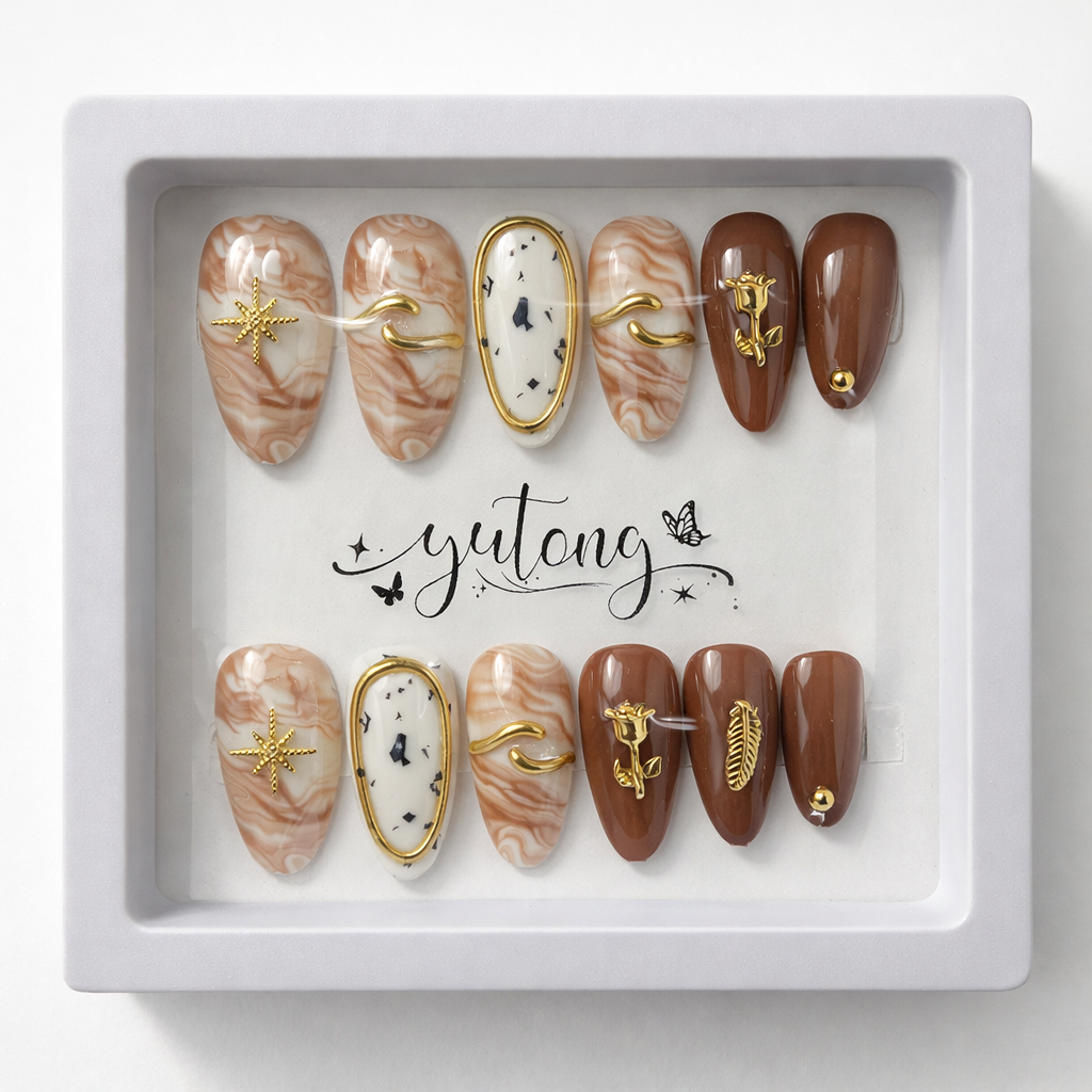 Cocoa Marble Luxe