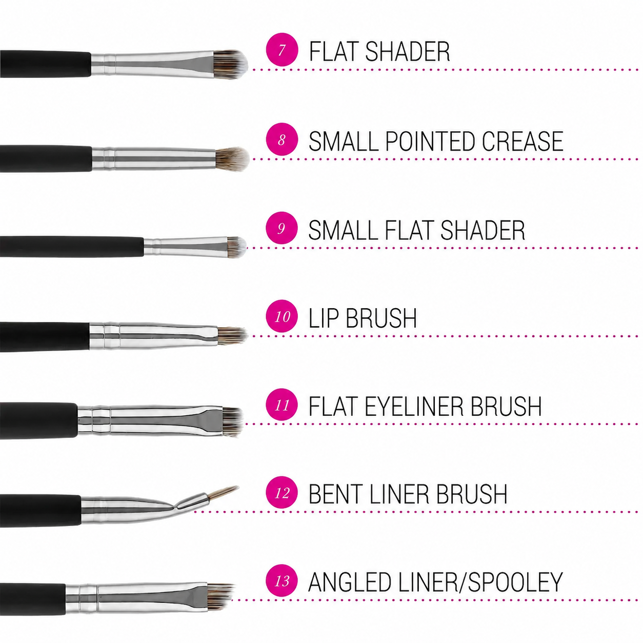 BH Studio PRO makeup Brush 13pcs set