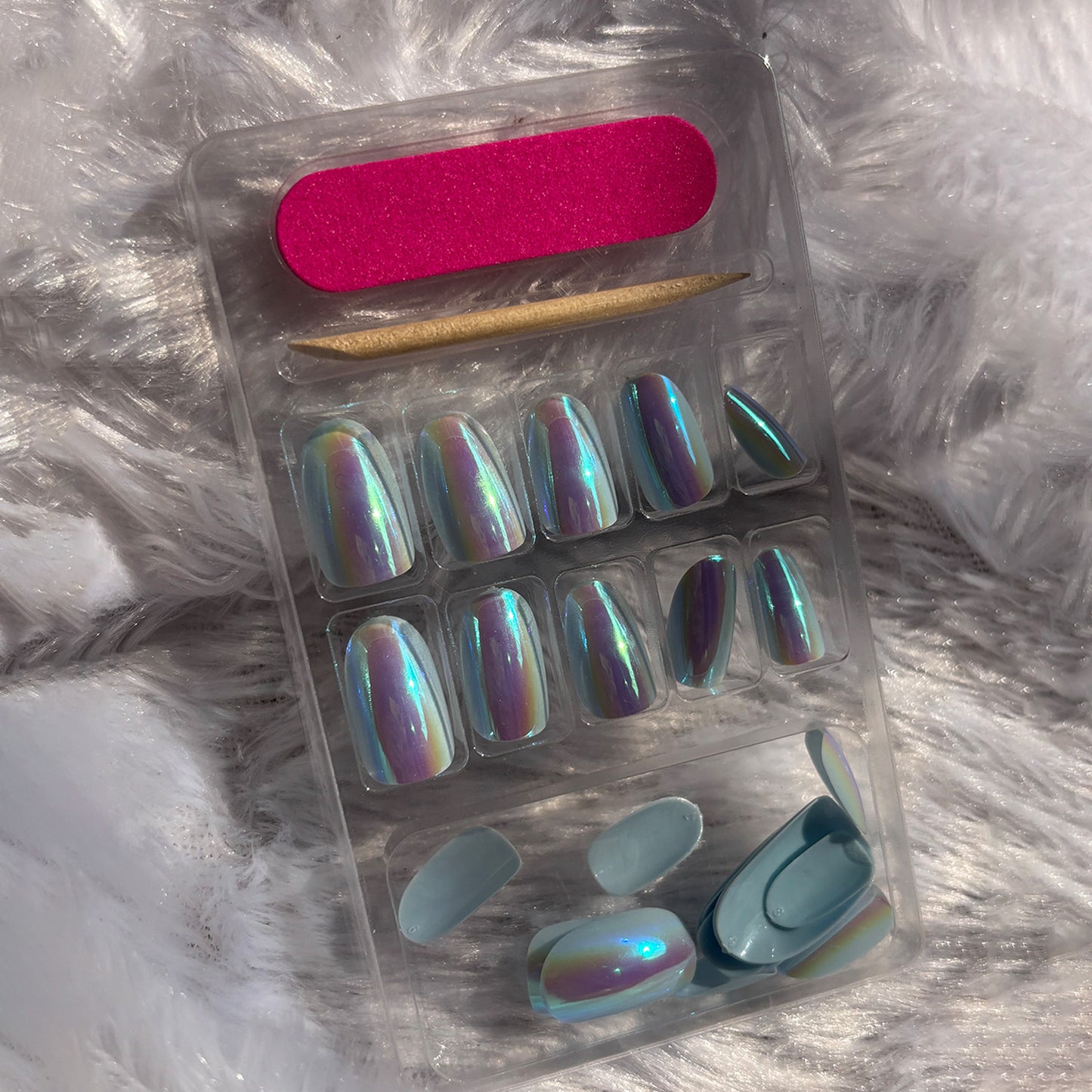 Frosty Aqua Chrome